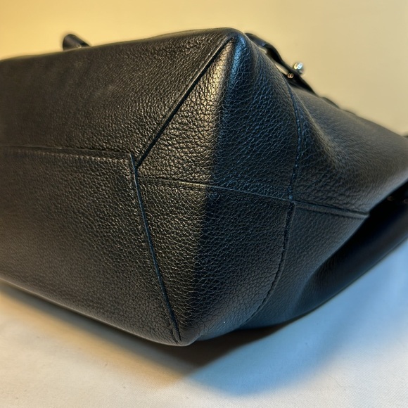 COA Louis Vuitton Calfskin LockMe Backpack Silver Hdw #DU3196 France 2016 - Picture 14 of 17